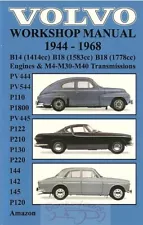 VOLVO SHOP MANUAL SERVICE REPAIR WORKSHOP BOOK P1800 PV544 B18 AMAZON 121 B16 PV (For: 1962 Volvo)