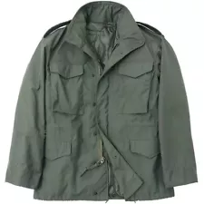 American Military Men Coat Jacket Army Vietnam Field Coat Green Black Replica