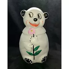 Vintage McCoy Pottery Snow Bear Cookie Jar