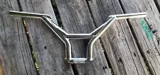 RARE! HOFFMAN LOVEHANDLE BMX HANDLEBARS OG CHROME CONDOR S&M BIG DADDY DOWNBID