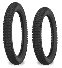 New Shinko 2.75-21 & 3.50-18 SR241 Tire Set 74-78 XL125/XL175, 78-81 DT125/DT175 (For: More than one vehicle)