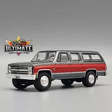 1987 87 Chevrolet Suburban K20 Silverado 1/64 Scale Diecast Model Collector Car