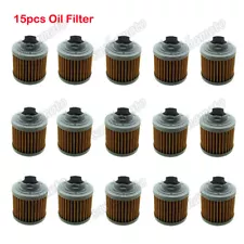 15x Oil Filter For Honda # 15412-HB6-003 ATC125M TRX125 FOURTRAX CB50R DREAM 50R