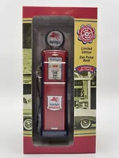 Mobil Gas Pump. Limited Edition Die Cast Collector’s Bank Crown Premiums