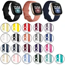 Replacement Silicone Band Strap Wristband For Fitbit Versa 4 Versa 3