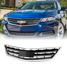 OE Style Grille Assembly w/Chrome Surround Insert For 2014-2020 Chevy Impala LT (For: 2016 Impala)