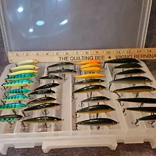 34 Rapala Original Floating Minnow Fishing Lures ~ Crankbait ~ Ireland Finland