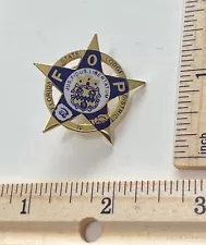 FOP Fraternal Order of Police FLORIDA STATE DISTRICT 4 Lapel Police Pin