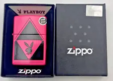 2016 Zippo Playboy Bunny Unfired In Original Box Hot Pink