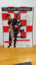 RICK NIELSEN CHEAP TRICK 5 NECK HAMER GUITAR - PRINT AD - 11 X 8.5 m