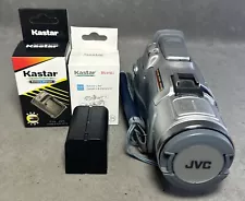 JVC GR-DV500U Mini DV Video Recorder 300X Zoom Tested And Working Bundle