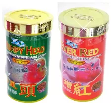 XO Humpy Head 120 gr + 1 XO Ever Red 120 gr. Flowerhorn feed for Kok and color