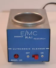 Small E/MC RAI Research Ultrasonic Cleaner Jewelry Dental Water Bath Model 150