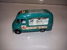 Vintage Lesney Matchbox No. 47 RARE Green Teal Commer Ice Cream Canteen