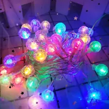 Globe Fairy Lights Battery Operated String Lights Christmas Home Garden Wedding