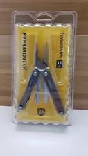 Leatherman Wingman 831426 Multi Tool Stainless Steel 14 Tools - NEW In Box