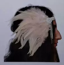 1920's Feathered Headband - Adult Accessory