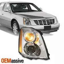 For 2006-2011 Cadillac DTS Xenon HID Projector Chrome Headlights Passenger Side (For: 2006 Cadillac DTS)