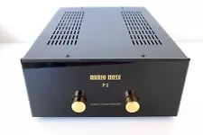 Audio Note P2 Audiophile Power Tube Amplifier, Pure Class A Black and Gold