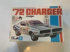 Original Issue MPC 1972 Dodge Charger 3 in 1 Model Kit Unbuilt 1/25