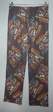 Fast & Furious Lounge Pants Adult Medium Street Racing Performance Fabric Gray