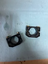 Sprint Car Triple X Steering Gear Locator Clamps/Brackets (Sold in Pairs of 2)