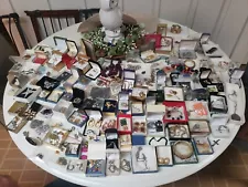 vintage jewelry lot 130 Pieces + Estate Sale. 2 Of These Pieces Are Over 100.00