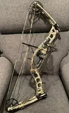 HOYT POWERHAWK ZR 12 BOW HHA SPORTS OPTIMIZER TROPHY RIDGE M4 CAM CAMO 50-60 LB