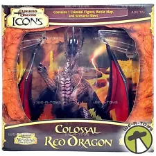 Dungeons and Dragons Icons Colossal Red Dragon Figure 2006 Wizards of the Coast