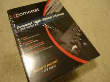 COMCAST HIGH SPEED INTERNET Self Install Kit SEALED BOX NEW SEALED