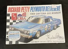 New ListingRichard￼ Petty, Plymouth Belvedere By AMT 1964 Daytona 500 Winner Complete