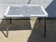 Mid Century Modern Formica Top Kitchen Table 36” X 48” X 29-1/2”