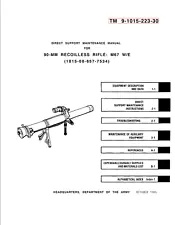 68 Page 1986 90-MM RECOILLESS RIFLE M67 Direct Support Maintenance Manual on CD