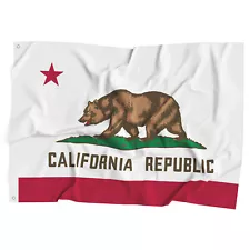 3x5' California Republic State Flag CA USA Bear Outdoor American Banner Indoor