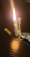 WW1 WW2 STYLE BULLET TRENCH LIGHTER Lighter Fluid Saves Fuel Vintage Retro