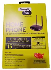 Straight Talk Wireless Home Phone Landline Station - Gray