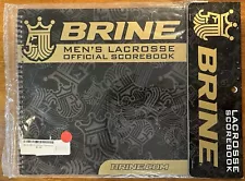 New Brine Men's Lacrosse Official Scorebook