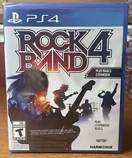 Sony PlayStation 4 ROCK BAND 4 Plus Rivals Expansion SEALED UPC Punch READ