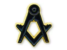 Masonic Square and Compasses Freemasons Lapel Pin LP 147