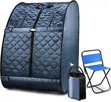 SUNAKIE-DDSS61809 Personal Portable Steam Sauna w/ Generator & Remote Control