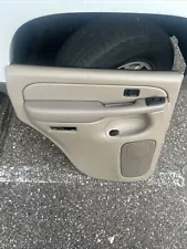 2004 Chevy Tahoe Interior Door Cards Rear Pair