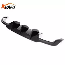 For Mercedes-Benz C63 AMG 2012-2014 Rear Diffuser Bumper Lip Carbon Fiber Style (For: 2012 C63 AMG)