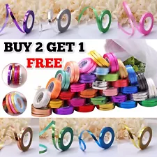 Balloon Curling Ribbons 500m Gift Warp Birthday Balloons SALE HELIUM Plain Ribon