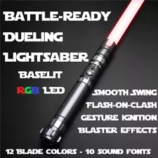 Lightsaber - Battle Ready Dueling Saber Gray - Smooth Swing & Impact Resistant!