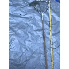 Fishing Net Ultimate Fishermen’s Tool Silver Net Brown Telescoping Handle