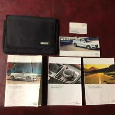 2015 15 AUDI A3 CONVERTIBLE OWNERS MANUAL BOOKS NAV & REF GUIDE CASE ALL MODELS