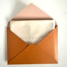 LOUIS VUITTON Lens CLEANING CLOTH+ENVELOPE for Watch Eyeglass Sunglasses Jewelry