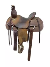 2-1205 11.5 inch Youth Roping Western Saddle