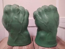 MARVEL 2003 Incredible Hulk Foam Smash Fist Hands Glove Tested Work Great!