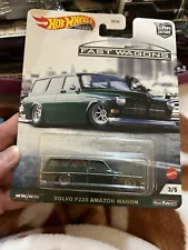 Hot Wheels Fast Wagons Volvo P220 Amazon Wagon